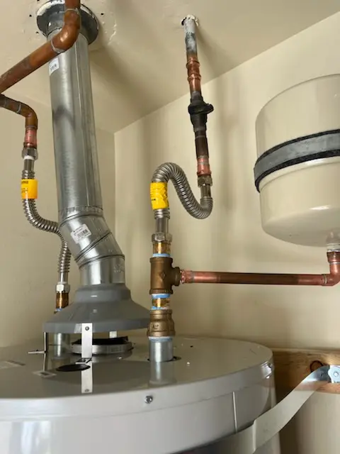 Water heater installation and plumbing repair in Milford Mill